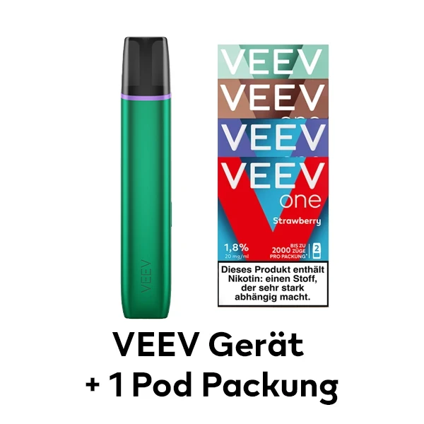 VEEV Aktion Freshy Green Device + Pod
